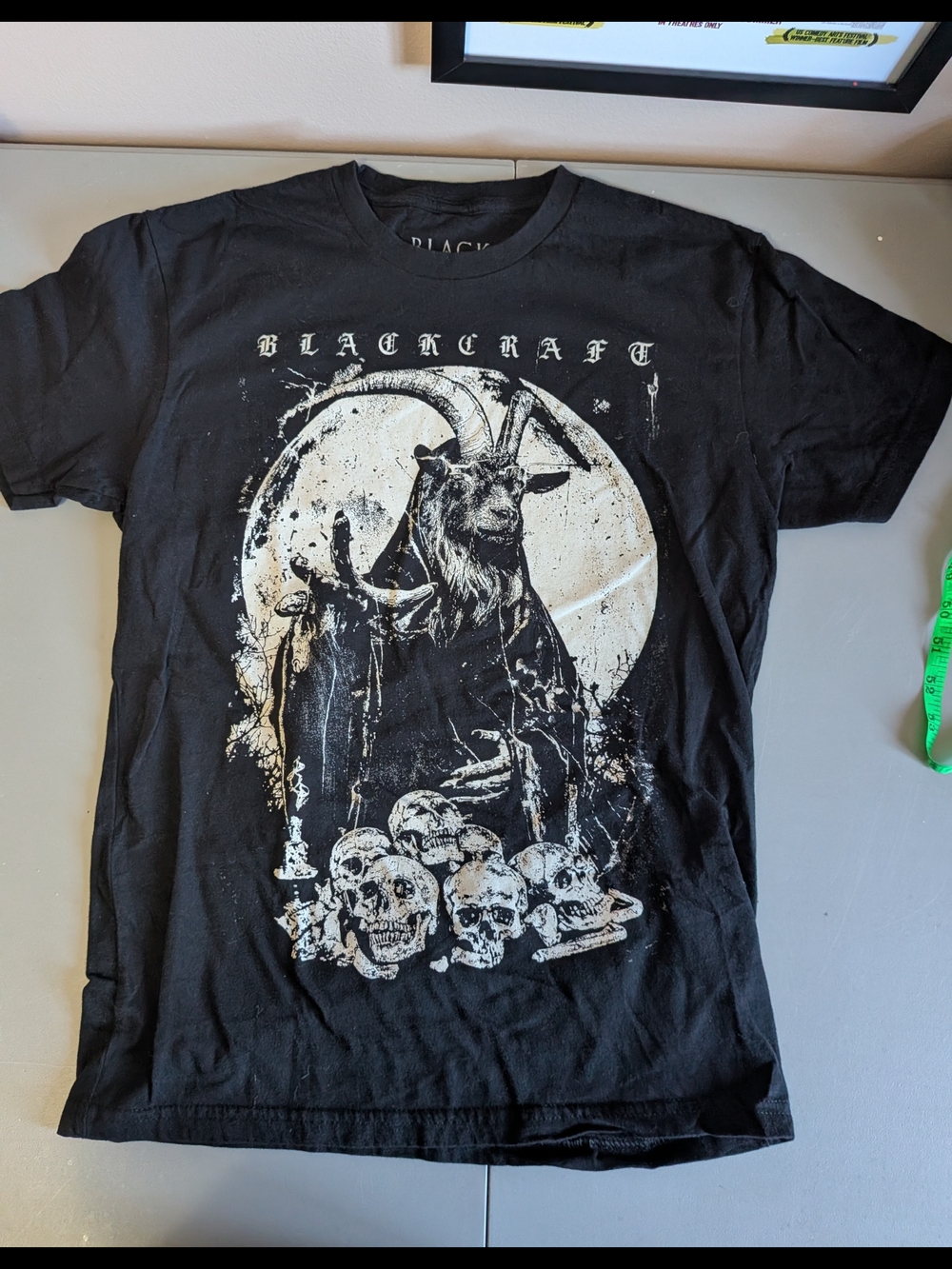 Black Craft Graphic T-shirt